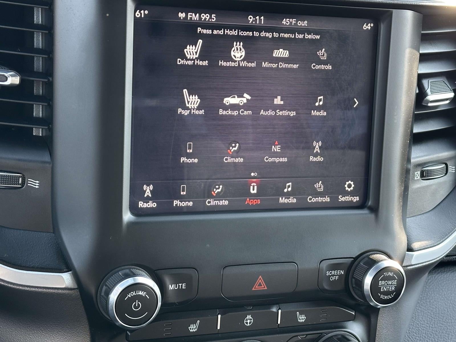 2019 RAM 1500 Big Horn/Lone Star 4x4 Quad Cab 6'4 Box