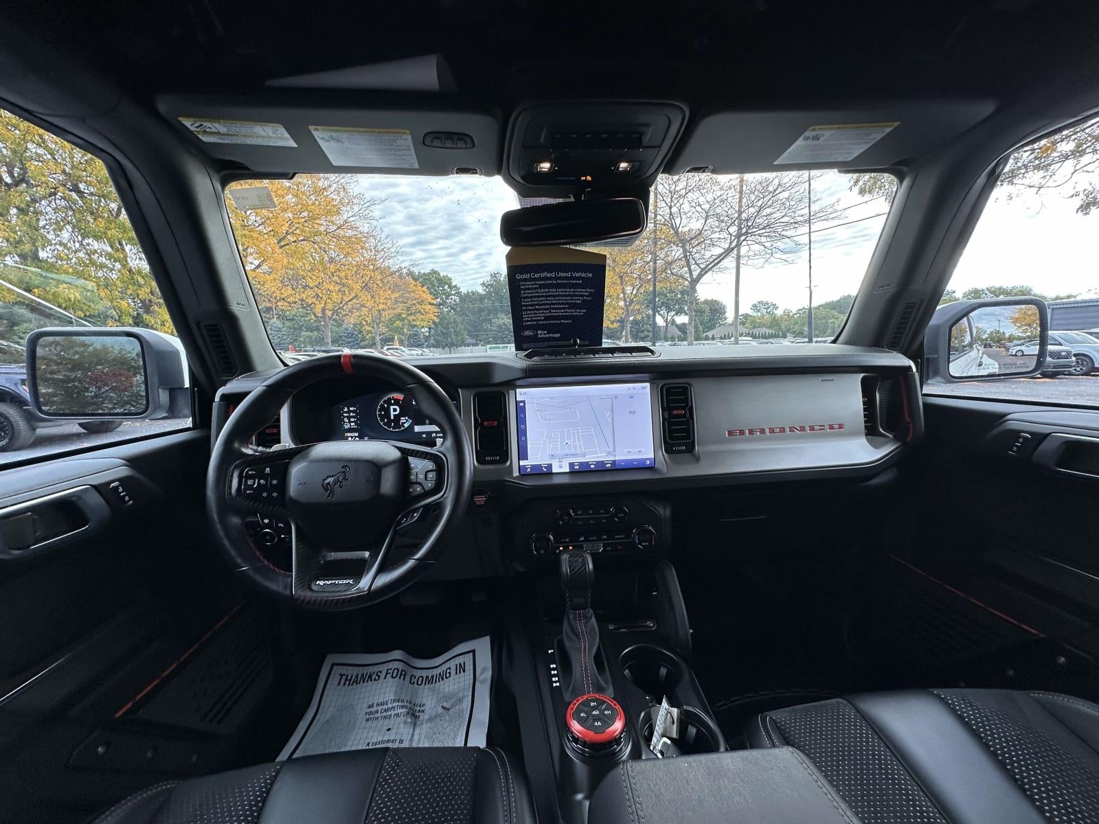 2024 Ford Bronco Raptor 4 Door Advanced 4x4