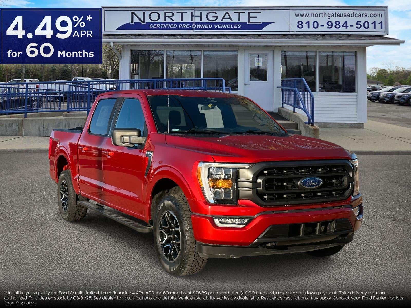 2023 Ford F-150 XLT 4WD SuperCrew 5.5' Box