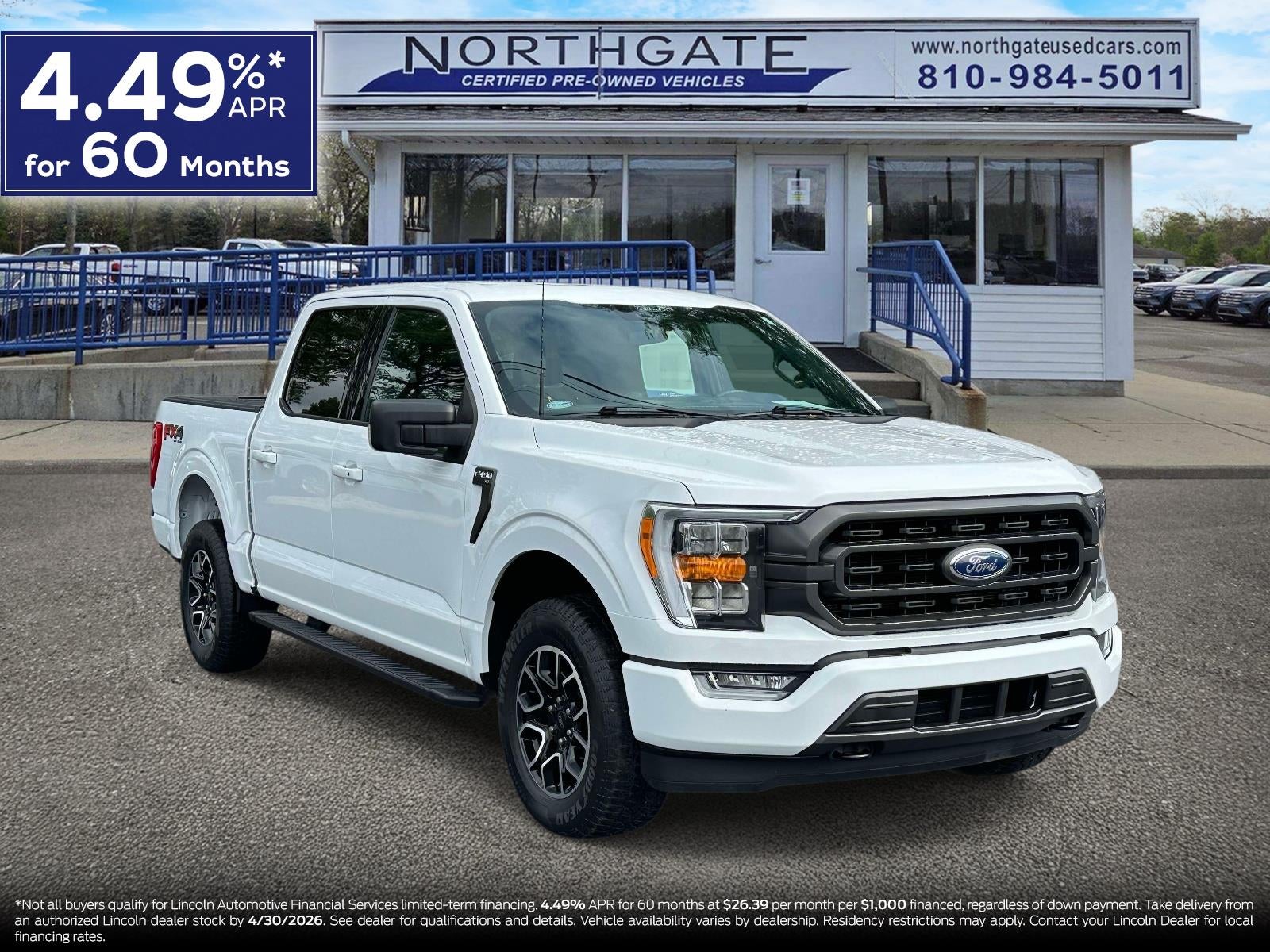 2022 Ford F-150 XLT 4WD SuperCrew 5.5' Box