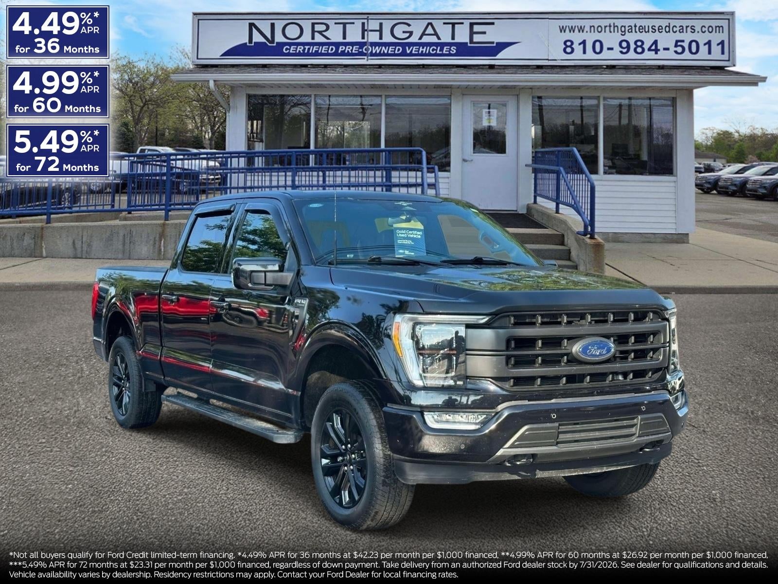 2023 Ford F-150 LARIAT 4WD SuperCrew 5.5' Box