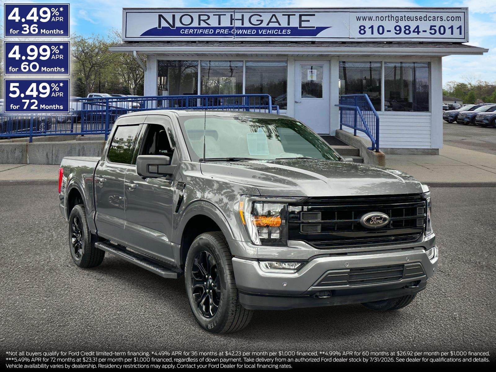 2022 Ford F-150 XLT 4WD SuperCrew 5.5' Box