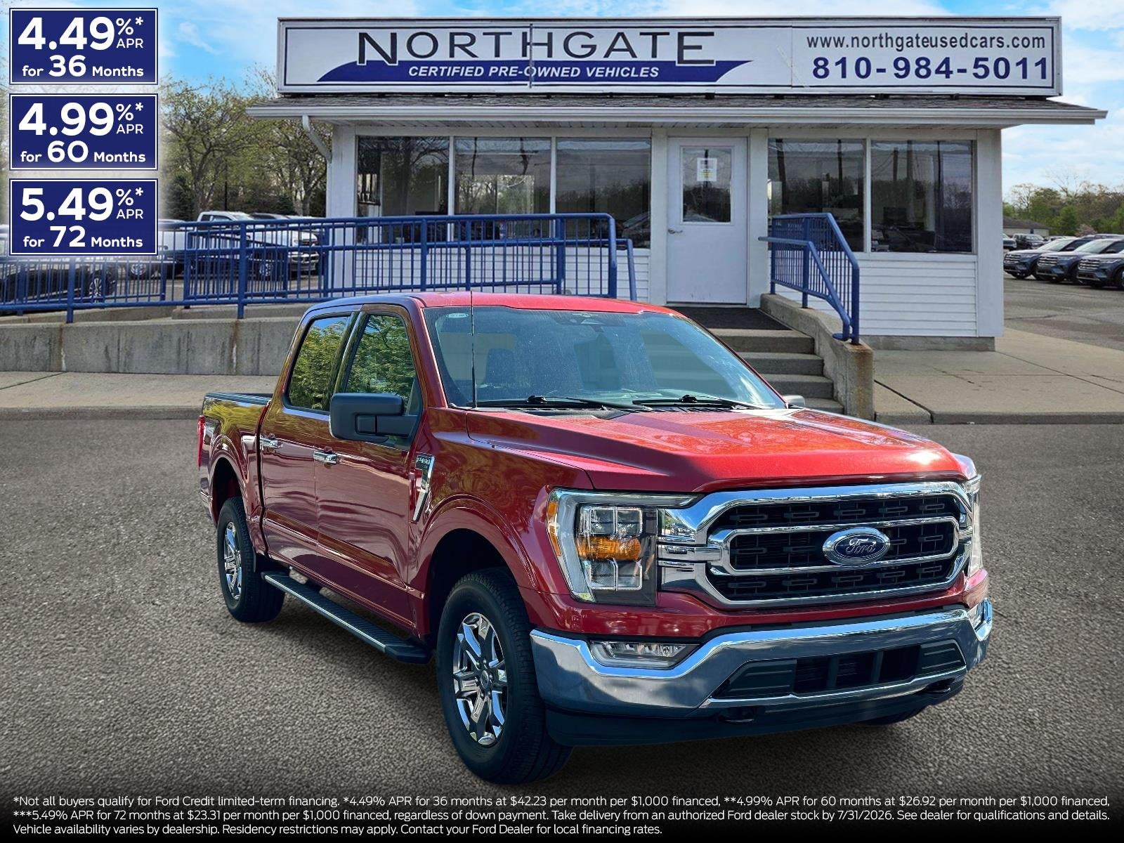 2023 Ford F-150 XLT 4WD SuperCrew 5.5' Box