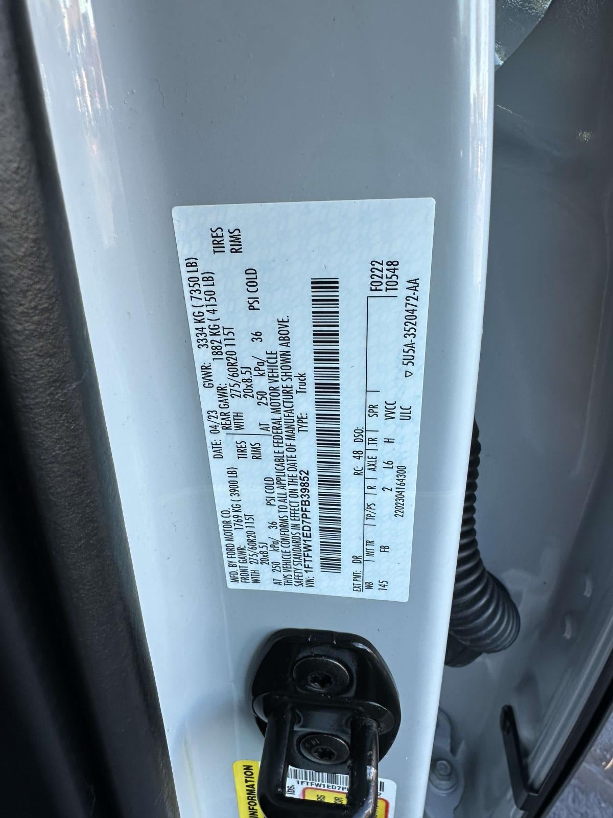 2023 Ford F-150 XLT 4WD SuperCrew 5.5' Box