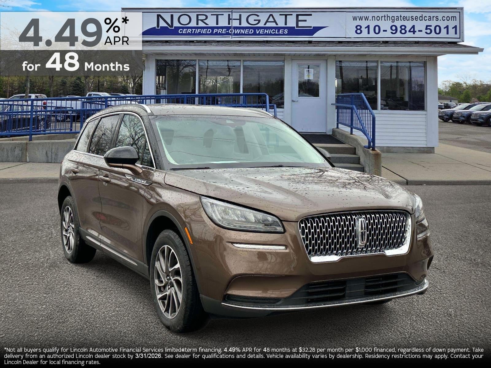 2022 Lincoln Corsair Standard AWD