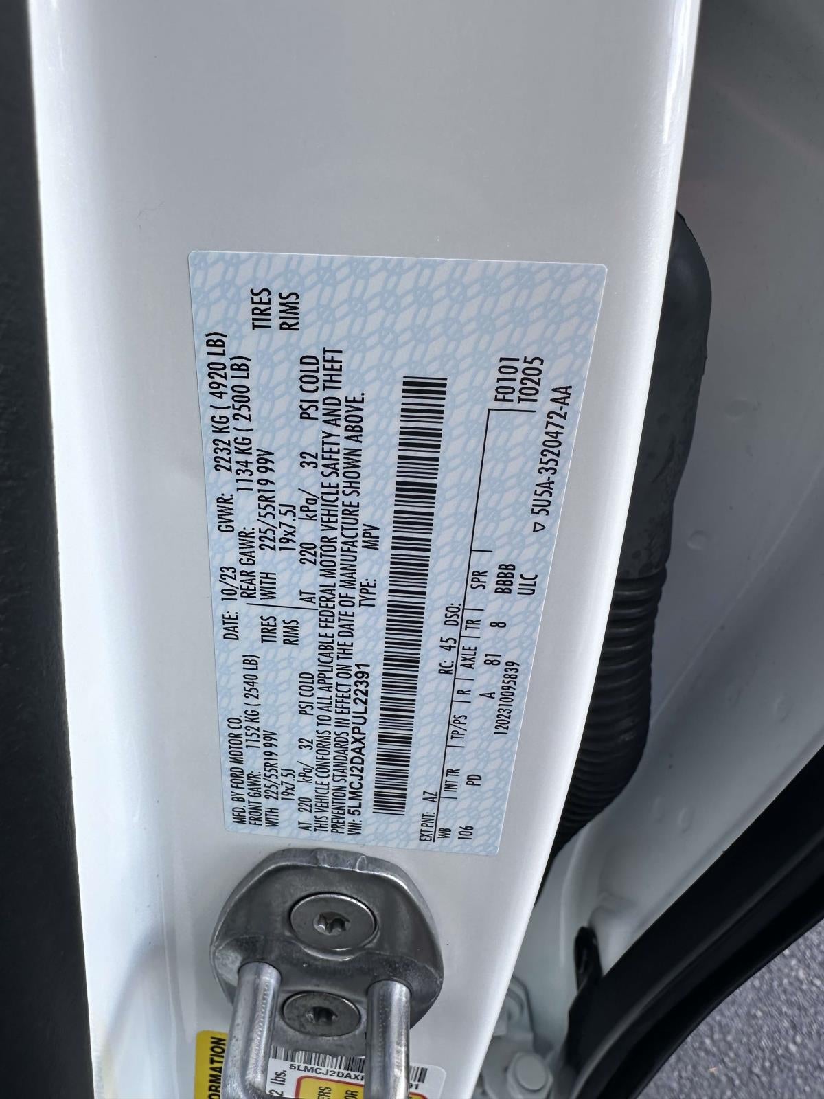 2023 Lincoln Corsair Reserve AWD