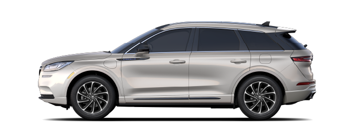 A 2022 Lincoln Corsair Grand Touring is shown in Ceramic Pearl | Northgate Lincoln in Port Huron MI