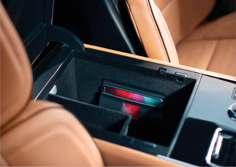 The interior of a 2023 Lincoln Aviator® Black Label model is shown in the Flight theme | Northgate Lincoln in Port Huron MI