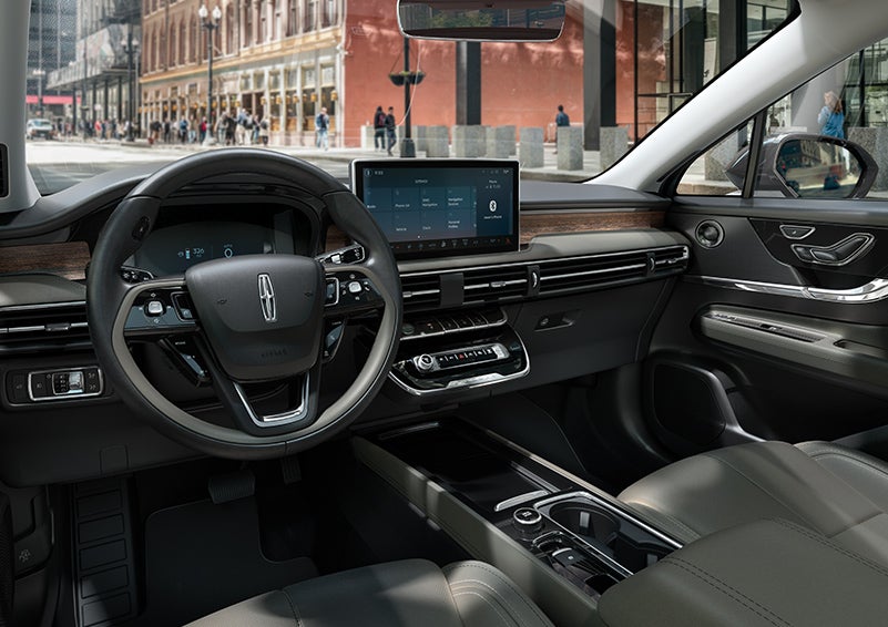 The interior dashboard of 2024 Lincoln Corsair® SUV is shown here. | Northgate Lincoln in Port Huron MI