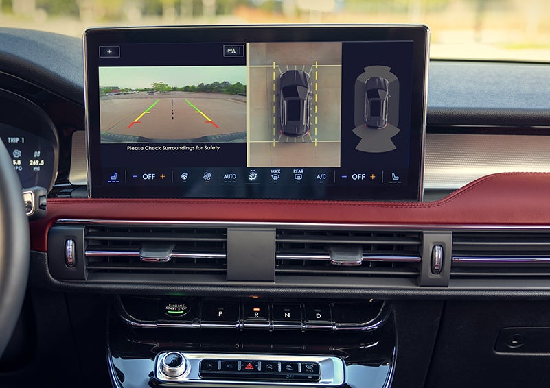 The large center touchscreen of a 2024 Lincoln Corsair® SUV is shown. | Northgate Lincoln in Port Huron MI