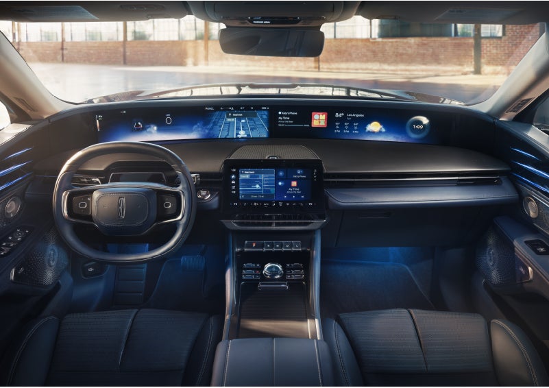The panoramic display is shown in a 2026 Lincoln Nautilus® SUV. | Northgate Lincoln in Port Huron MI