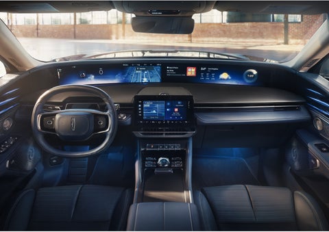 The panoramic display is shown in a 2026 Lincoln Nautilus® SUV. | Northgate Lincoln in Port Huron MI