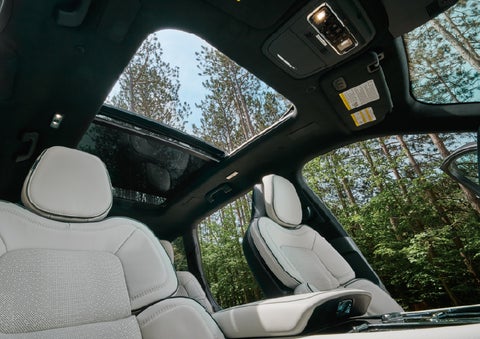 The front seats of a 2027 Lincoln Aviator® Black Label™ SUV | Northgate Lincoln in Port Huron MI